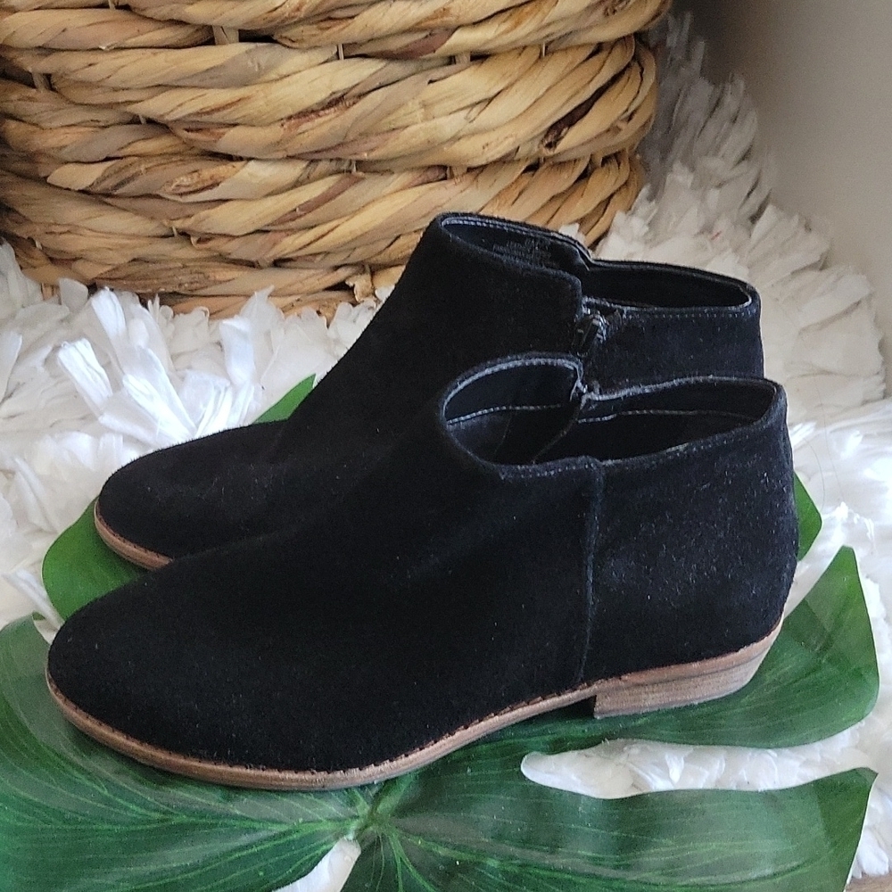 Alex marie black leather upper ankle booties size 6M - Picture 3 of 9